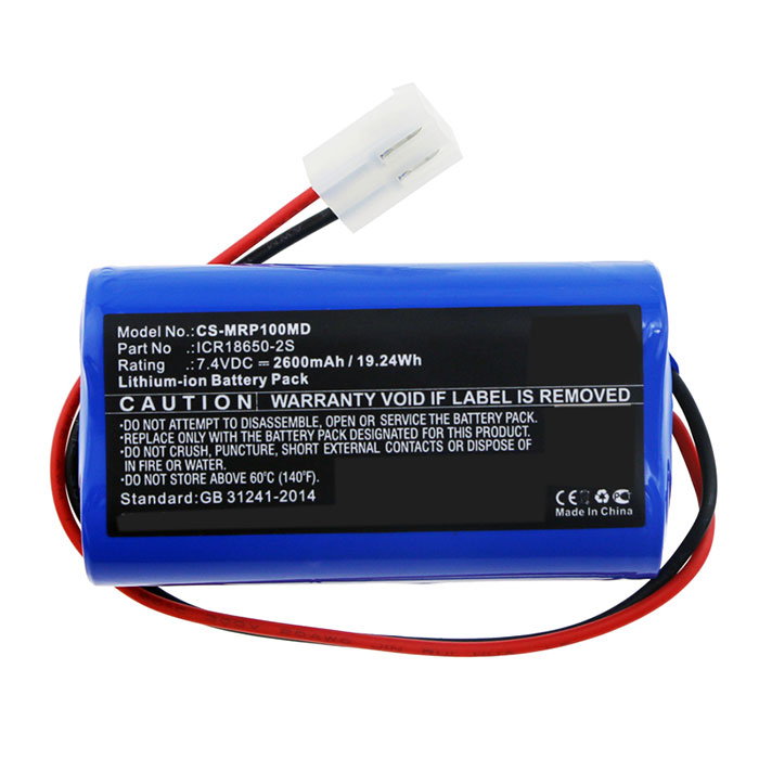 Oem Replacement Equipment battery for Mindray ICR18650-2S  Oem Replacement Equipment battery Mindray  for ICR18650-2S