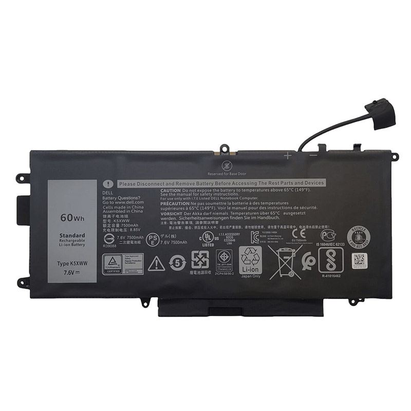 Oem Replacement laptop battery for Dell K5XWW  Oem Replacement laptop battery Dell  for K5XWW