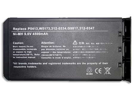 Oem Replacement laptop battery for Dell 312-0347  Oem Replacement laptop battery Dell  for 312-0347