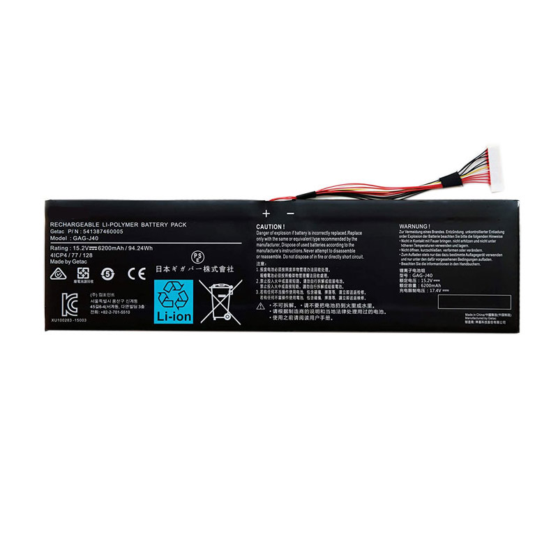 Oem Replacement laptop battery for GIGABYTE 541387460005  Oem Replacement laptop battery GIGABYTE  for 541387460005