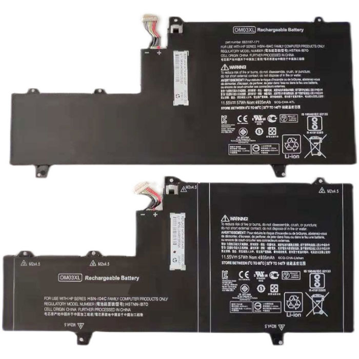 Oem Replacement laptop battery for HP EliteBook X360 1030 G2 Series  Oem Replacement laptop battery HP  for EliteBook X360 1030 G2 Series