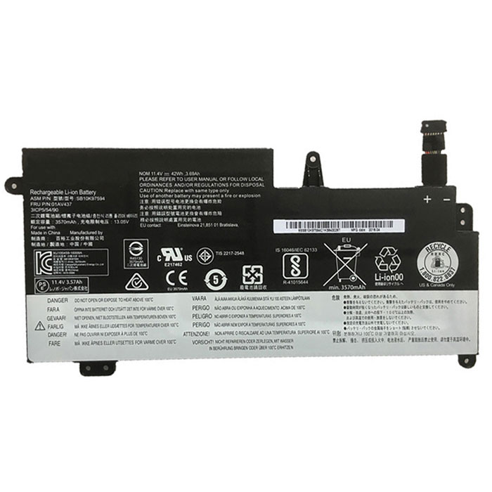 Oem Replacement laptop battery for LENOVO Thinkpad New S2 2018(20L1A007CD)  Oem Replacement laptop battery LENOVO  for Thinkpad New S2 2018(20L1A007CD)