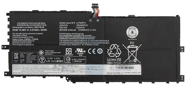 Oem Replacement laptop battery LENOVO  for L17M4P71 