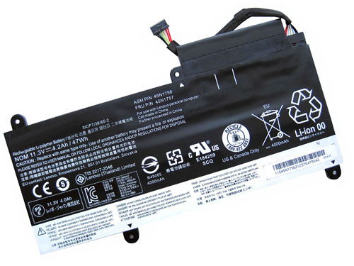 Oem Replacement laptop battery for LENOVO 45N1755  Oem Replacement laptop battery LENOVO  for 45N1755