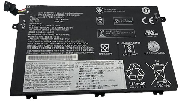 Oem Replacement laptop battery LENOVO  for 01AV463 