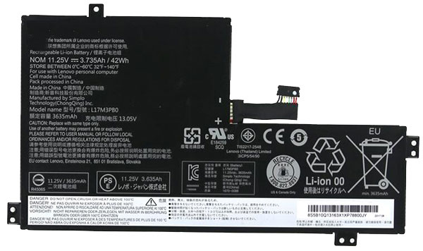 Oem Replacement laptop battery LENOVO  for 3ICP5/55/90 