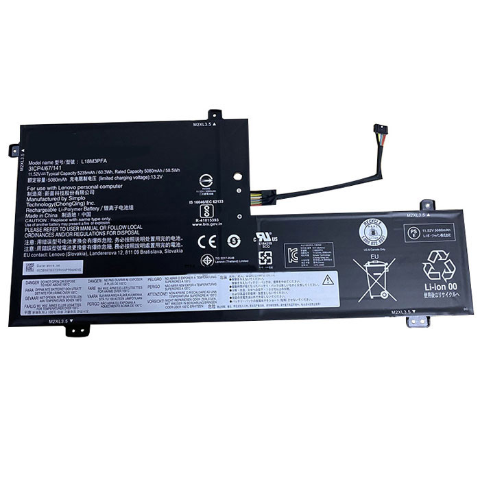 Oem Replacement laptop battery for LENOVO YOGA C740  Oem Replacement laptop battery LENOVO  for YOGA C740
