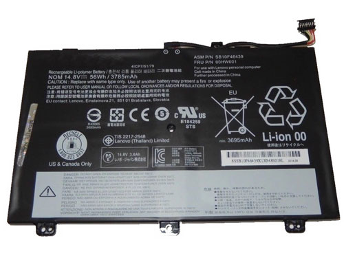 Oem Replacement laptop battery for LENOVO ThinkPad-S3-Yoga-14-Series  Oem Replacement laptop battery LENOVO  for ThinkPad-S3-Yoga-14-Series