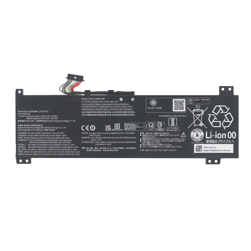 Oem Replacement laptop battery for LENOVO L20M4PC0  Oem Replacement laptop battery LENOVO  for L20M4PC0