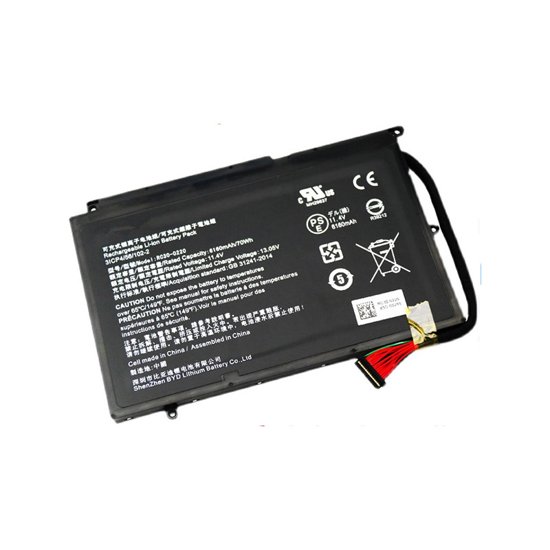 Oem Replacement laptop battery for RAZER RC30-0220  Oem Replacement laptop battery RAZER  for RC30-0220