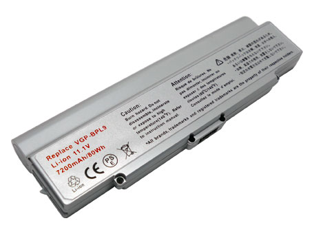 Oem Replacement laptop battery for sony VAIO VGN-CR125E/B  Oem Replacement laptop battery sony  for VAIO VGN-CR125E/B