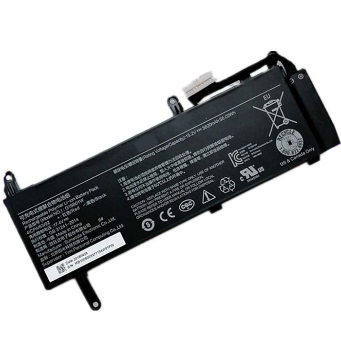 Oem Replacement laptop battery for XIAOMI 171502-AD  Oem Replacement laptop battery XIAOMI  for 171502-AD